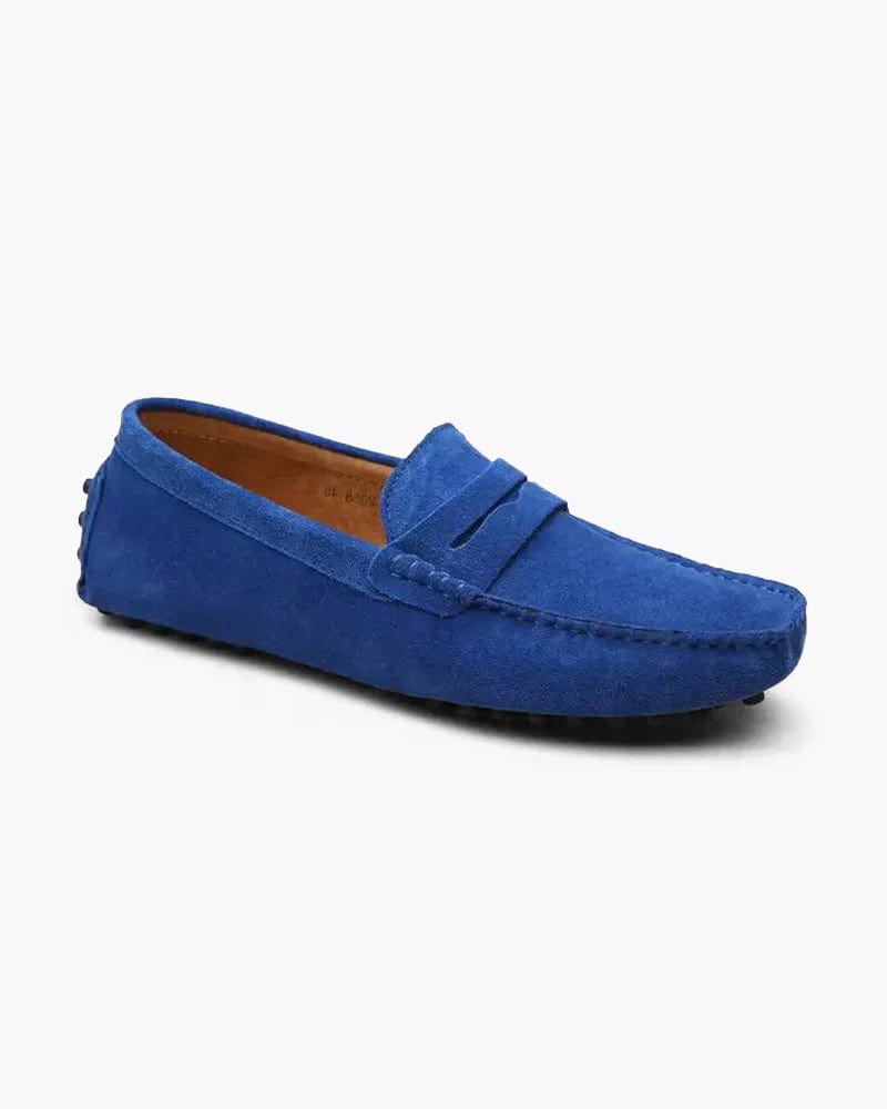 MOCASSINS SKAGEN EM CAMURÇA DE VITELO COSIDOS À MÃO