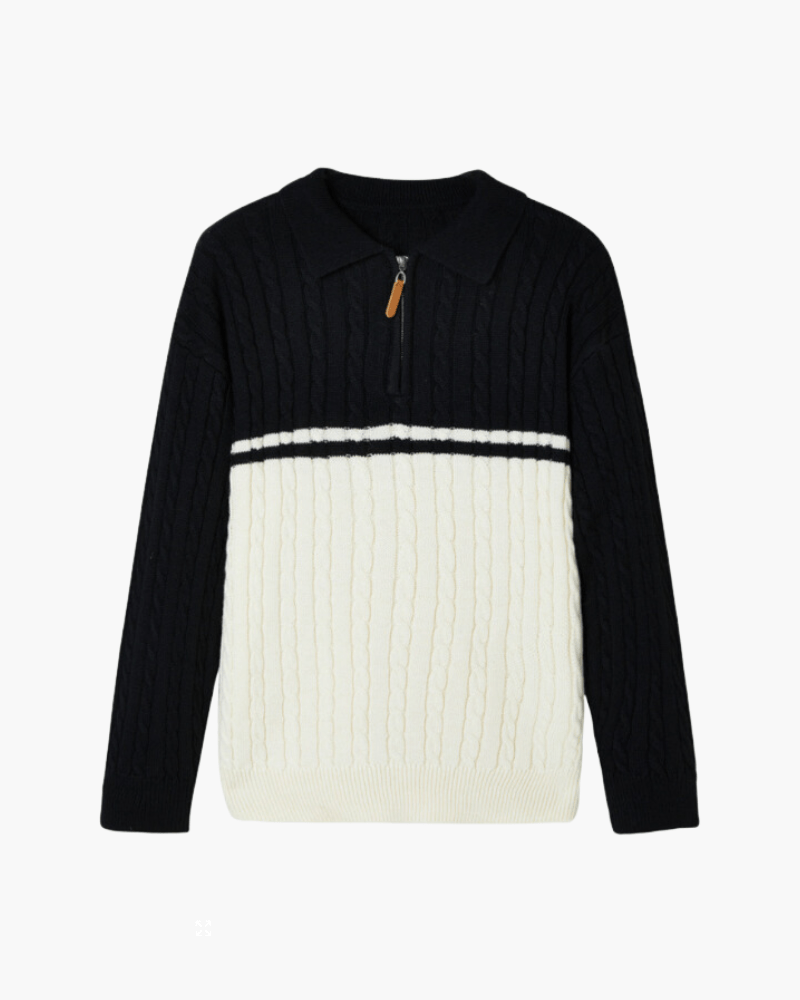 CAVALIER TAILORED WOOL ZIP