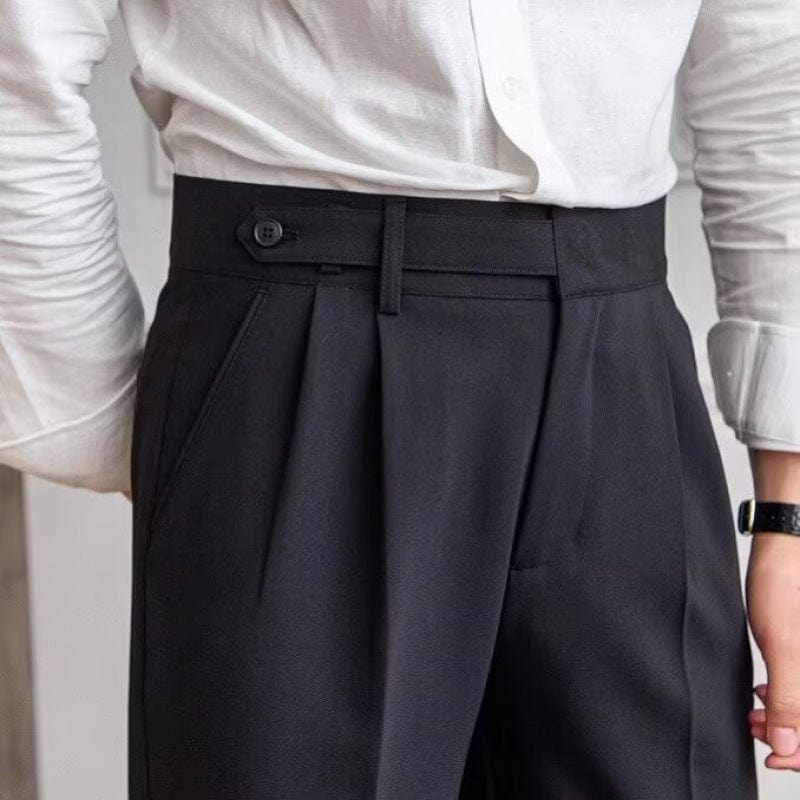 BRERA SILK-COTTON TROUSERS