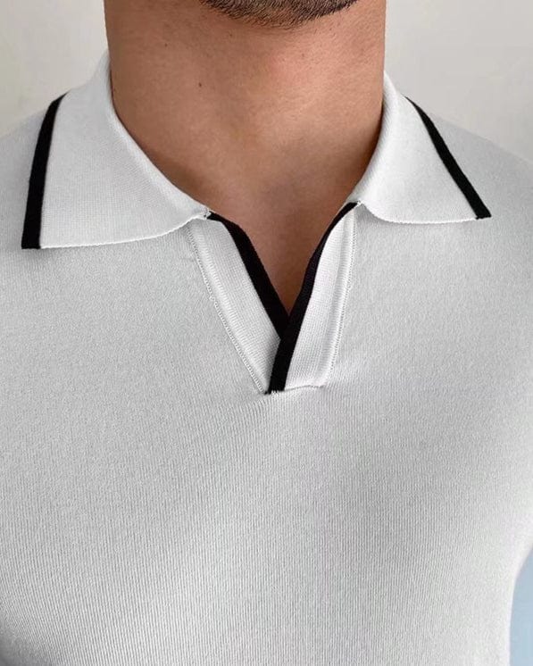 CIVIL NAVY KNIT POLO