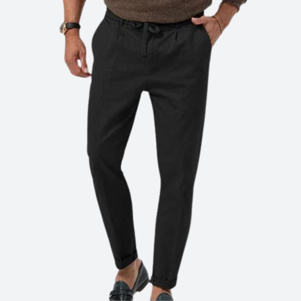 NOMENTANO RELAXED LINEN TROUSERS