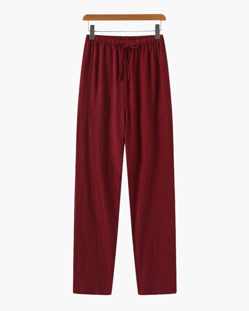 PRATI RELAXED LINEN TROUSERS