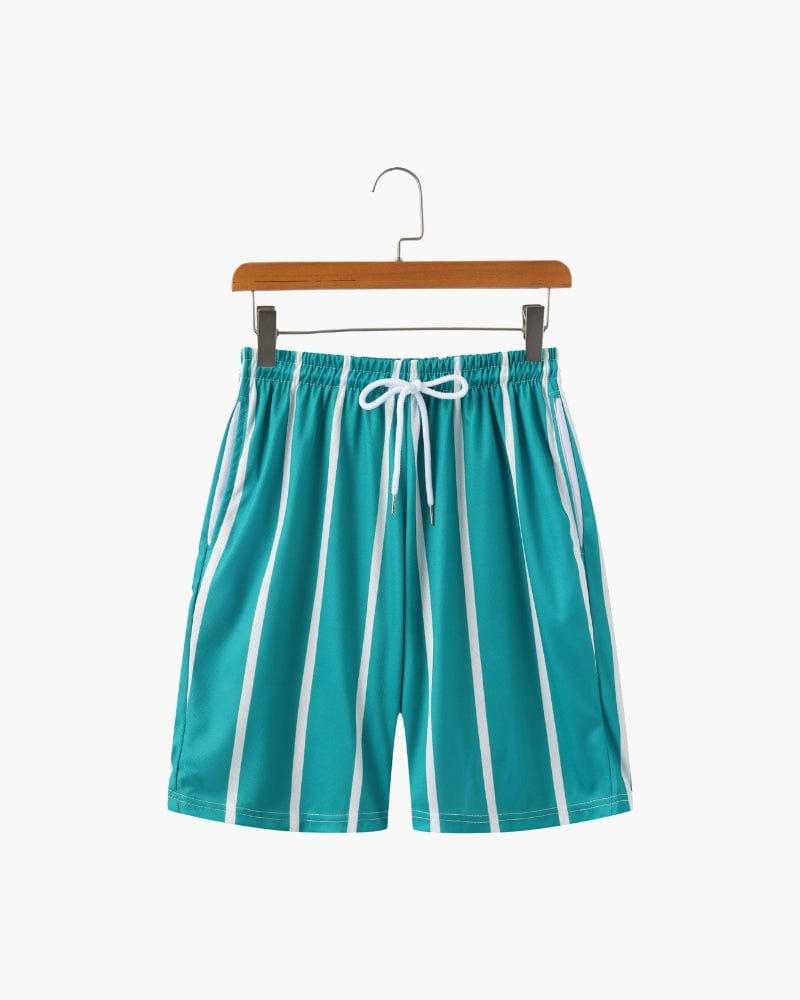 OBAN STRIPED SWIM SHORTS