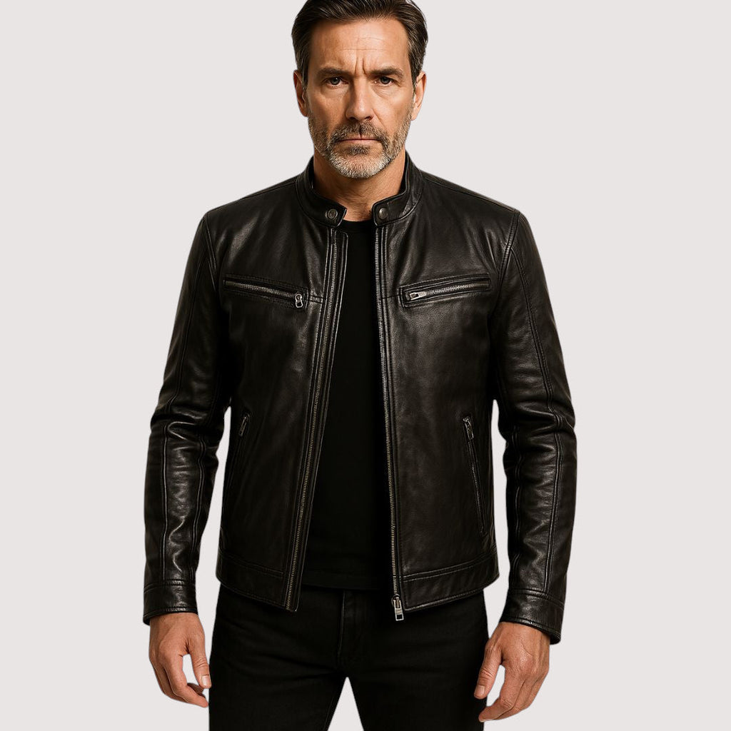 MARC LEATHER JACKET FOR MEN