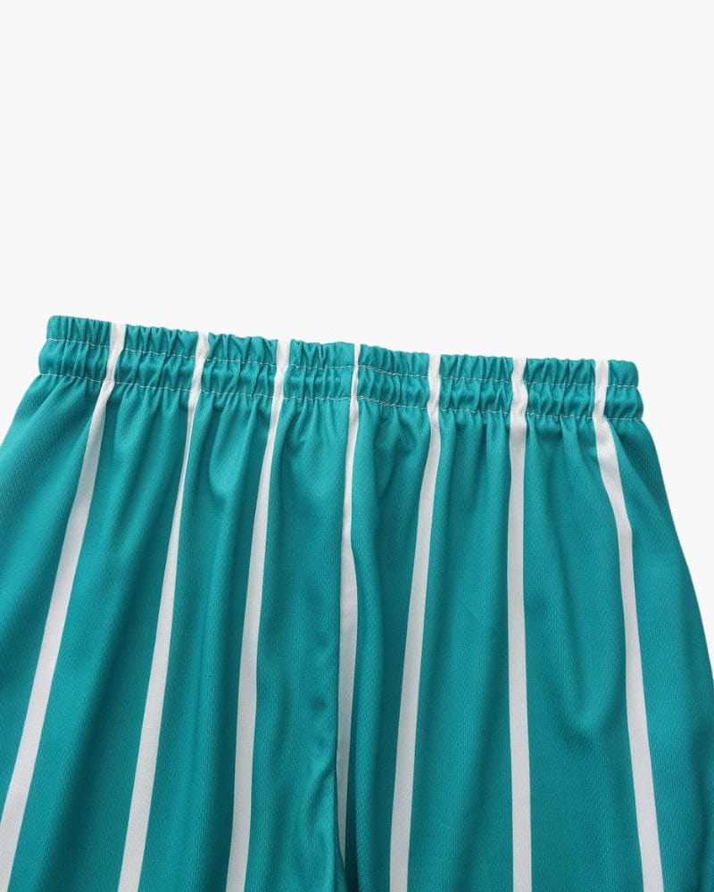 OBAN STRIPED SWIM SHORTS