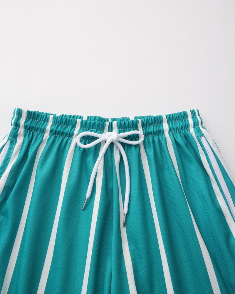 OBAN STRIPED SWIM SHORTS