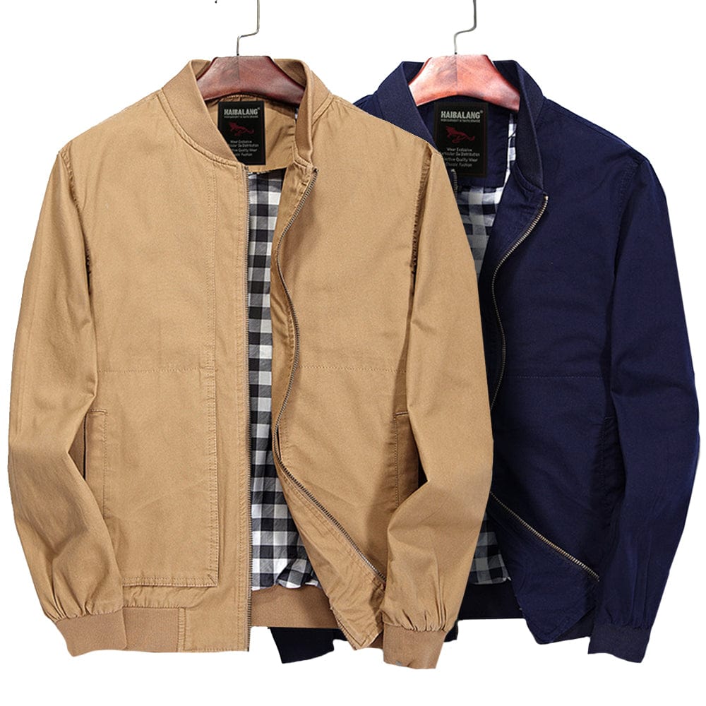 STRATHMOOR COTTON ZIP JACKET