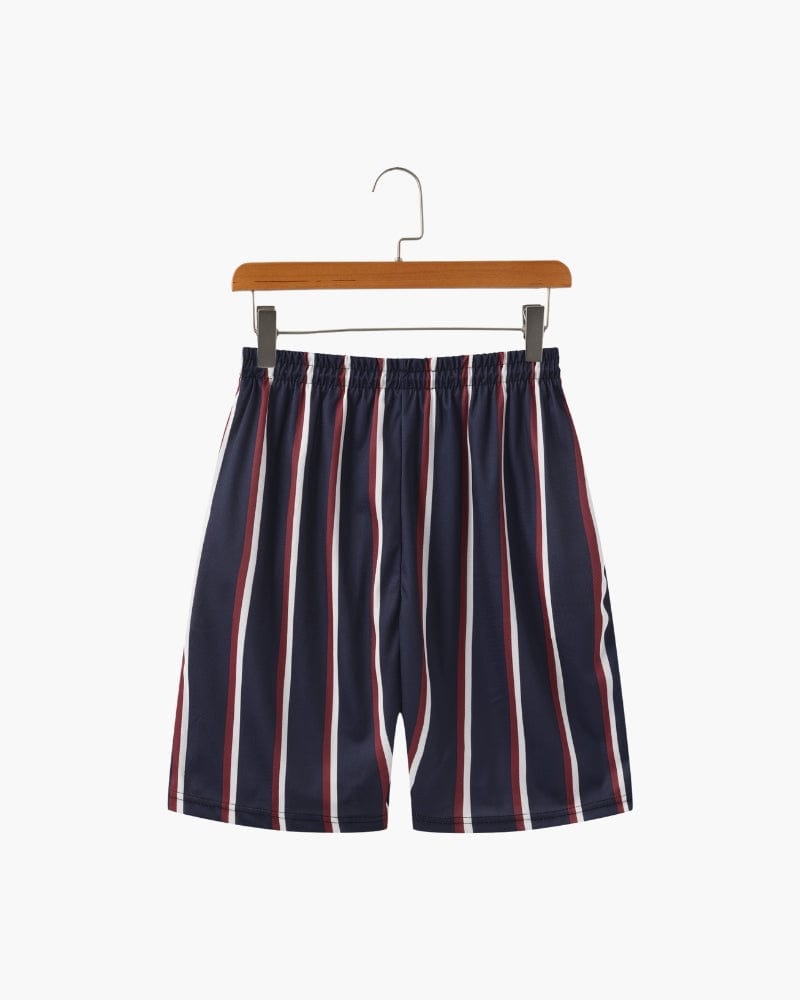 OBAN STRIPED SWIM SHORTS