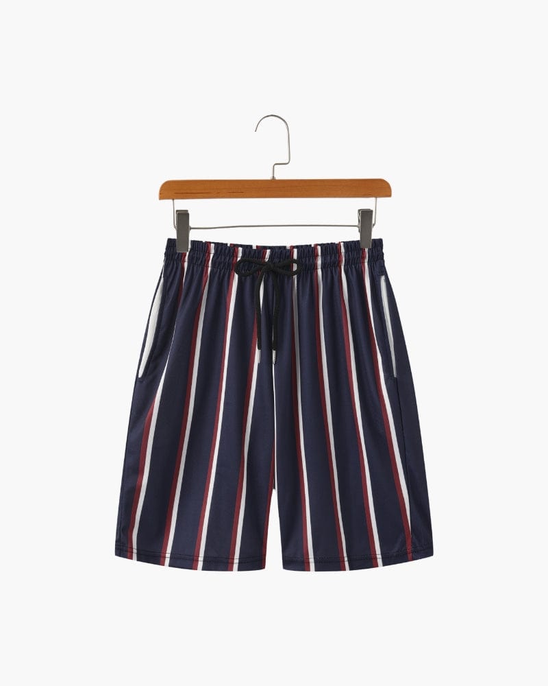 OBAN STRIPED SWIM SHORTS