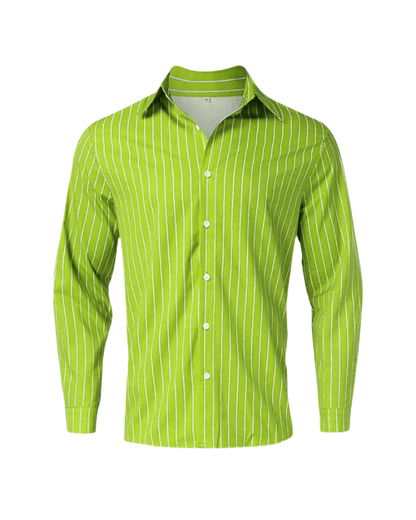 CAMISA ORIGINE EM ALGODÃO COMPOSURE ÀS RISCAS