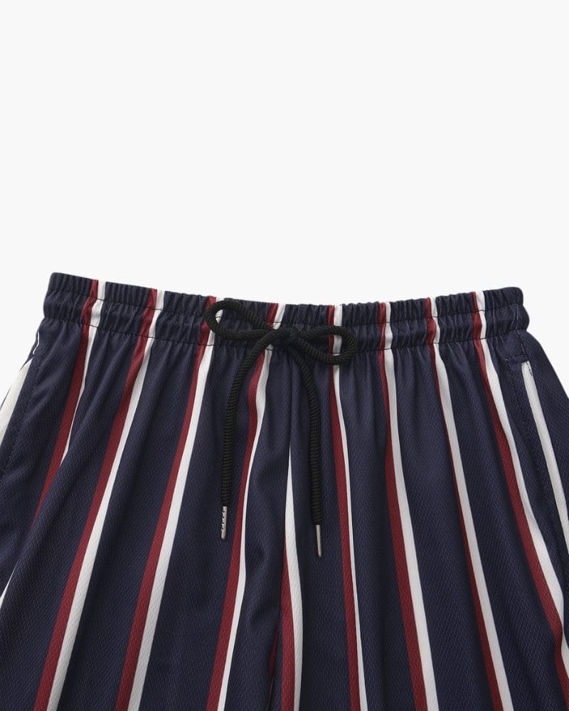 OBAN STRIPED SWIM SHORTS