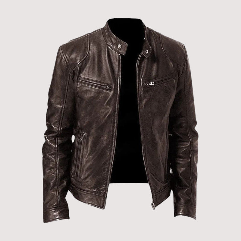 MARC LEATHER JACKET FOR MEN