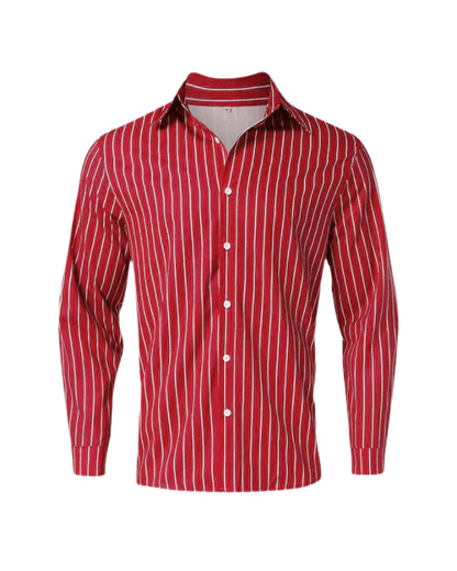 CAMISA ORIGINE EM ALGODÃO COMPOSURE ÀS RISCAS