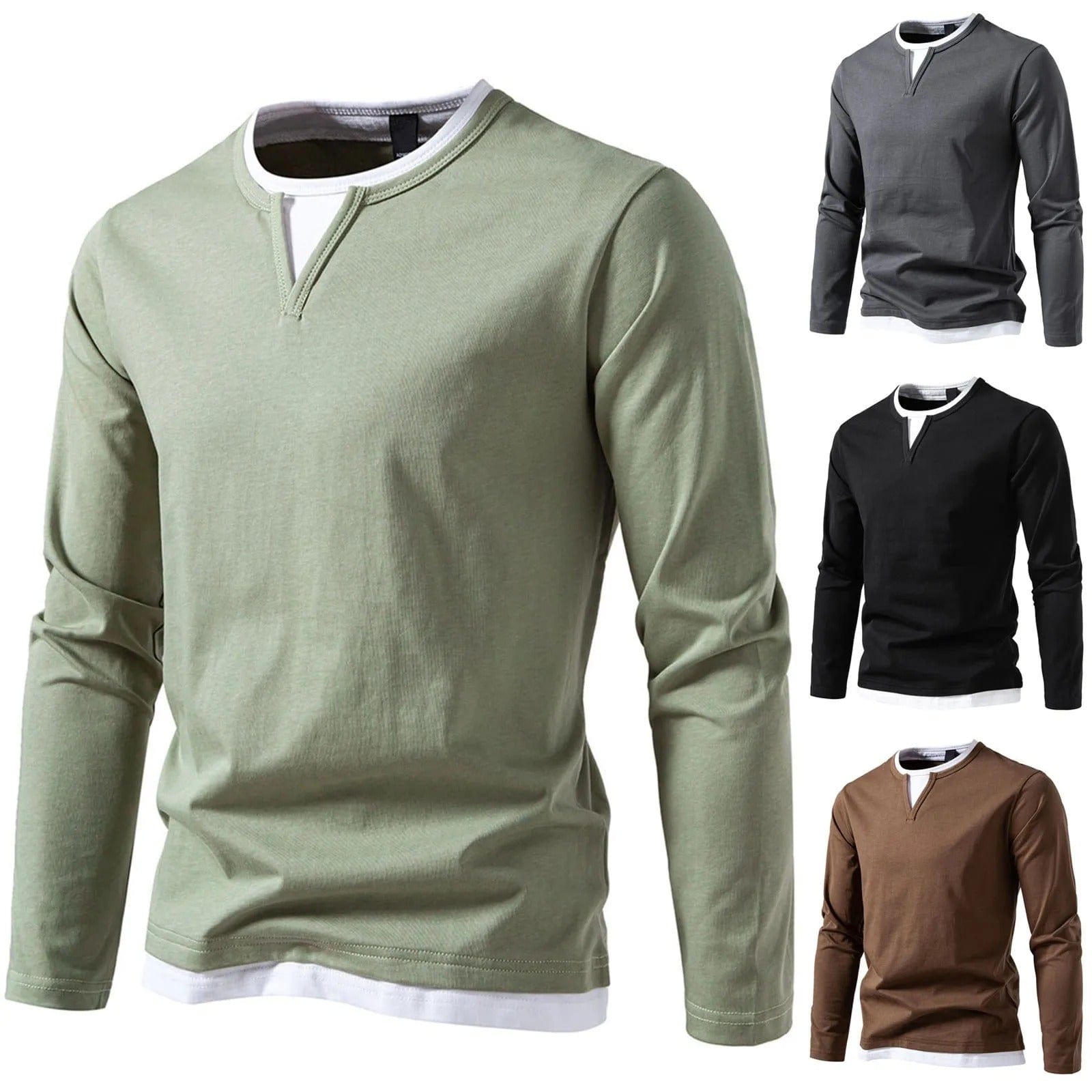 DIEGO LONG SLEEVE HENLEY