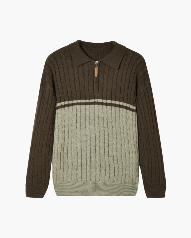 CAVALIER TAILORED WOOL ZIP