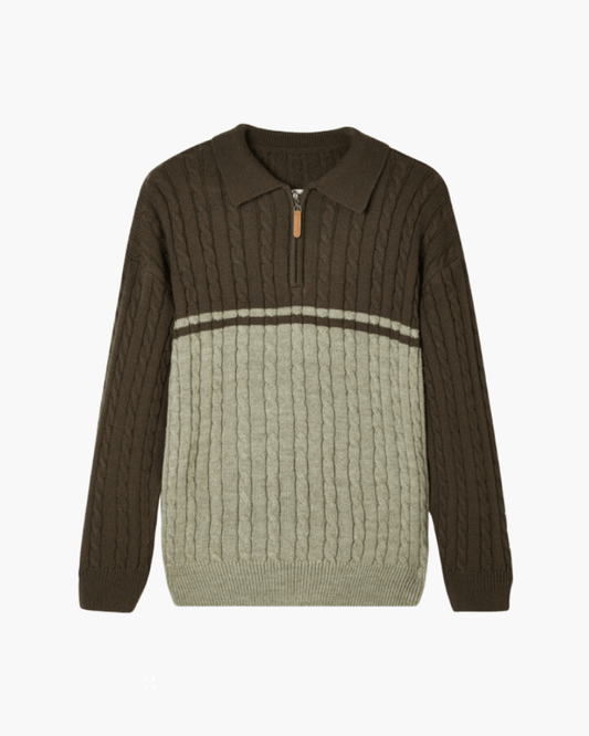 CAVALIER TAILORED WOOL ZIP