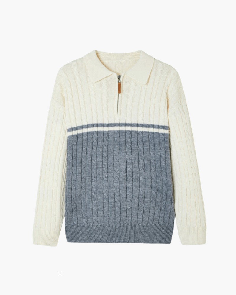 CAVALIER TAILORED WOOL ZIP