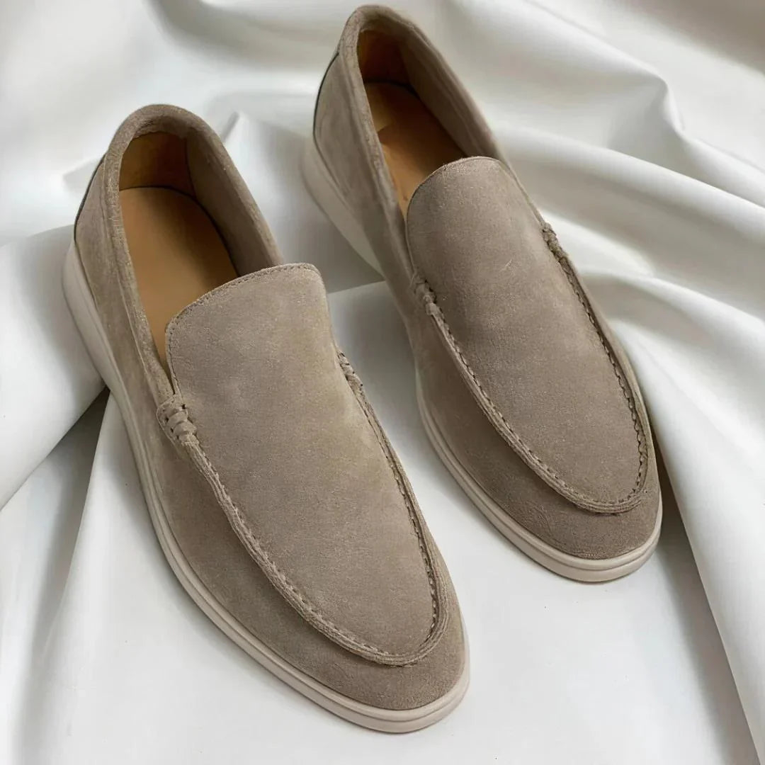 ELEGANT SUEDE LOAFERS
