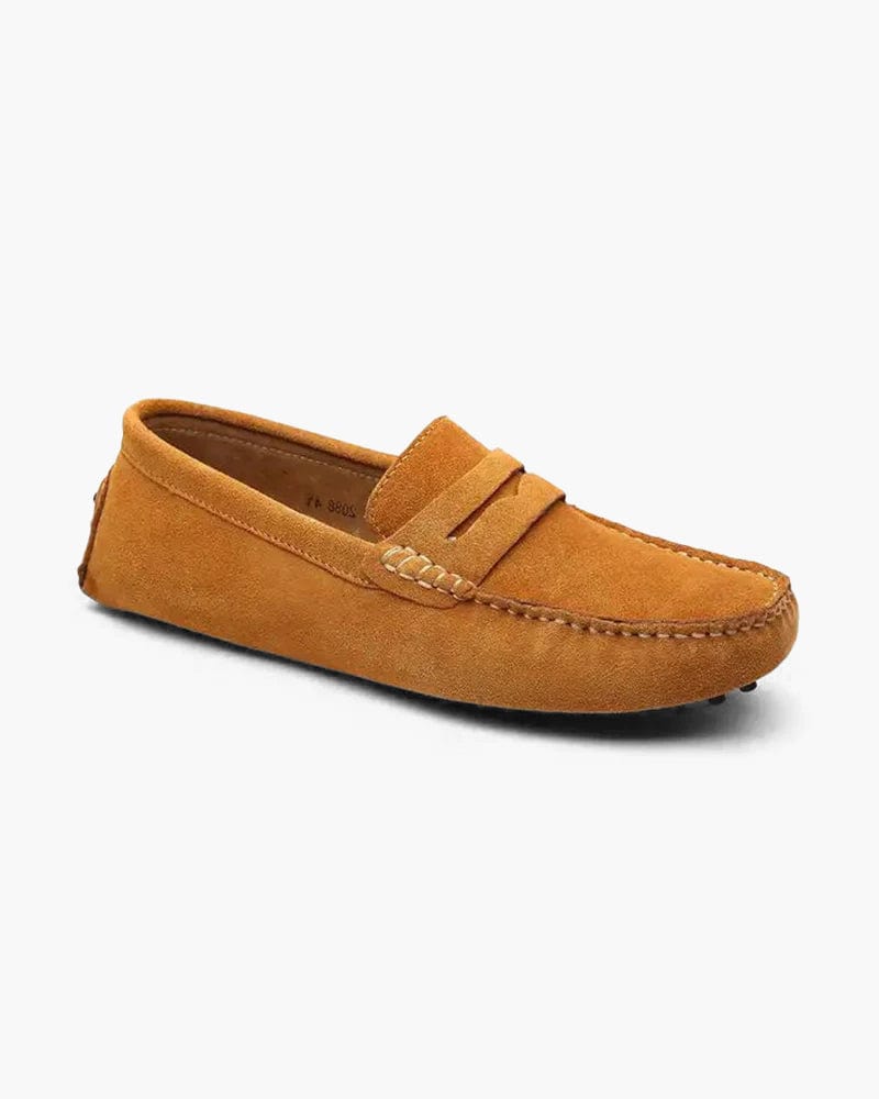 SKAGEN HANDSEWN CALF SUEDE LOAFERS