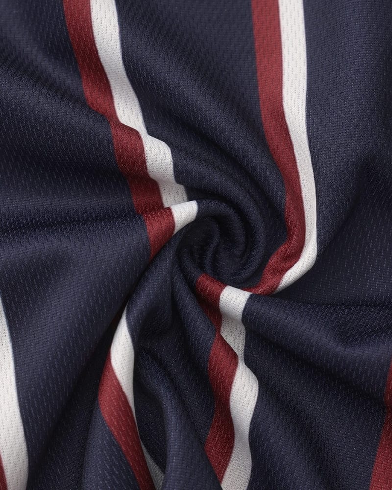 OBAN STRIPED SWIM SHORTS