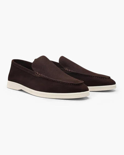 MØLLEBRO MOCASSINS COSIDOS EM PELE