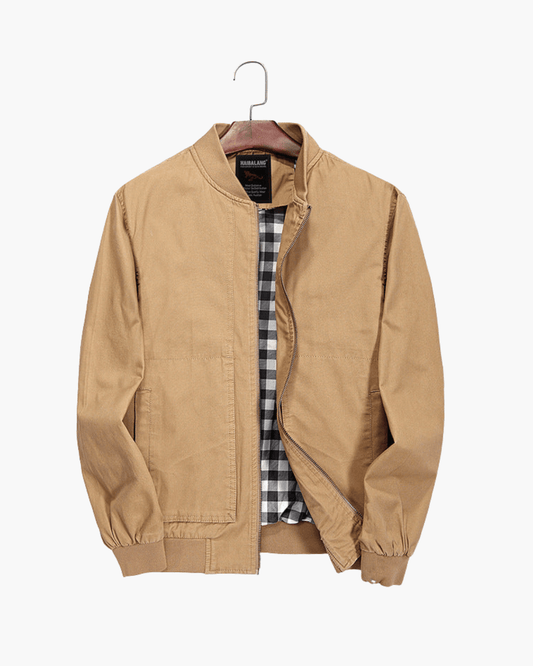 STRATHMOOR COTTON ZIP JACKET