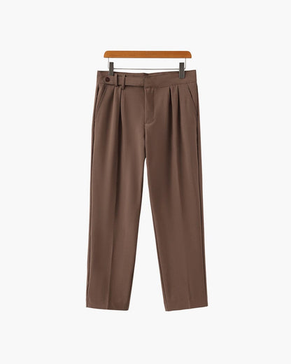 BRERA SILK-COTTON TROUSERS