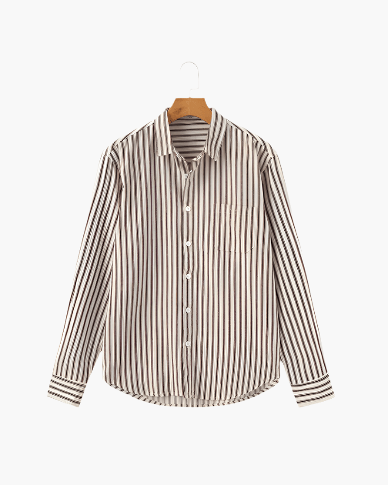 ÉLAN STRIPED SHIRT