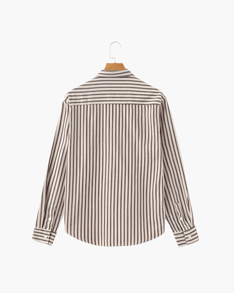 ÉLAN STRIPED SHIRT
