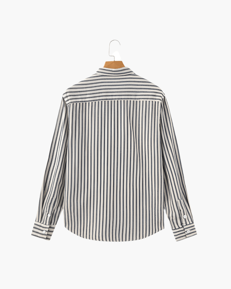 ÉLAN STRIPED SHIRT