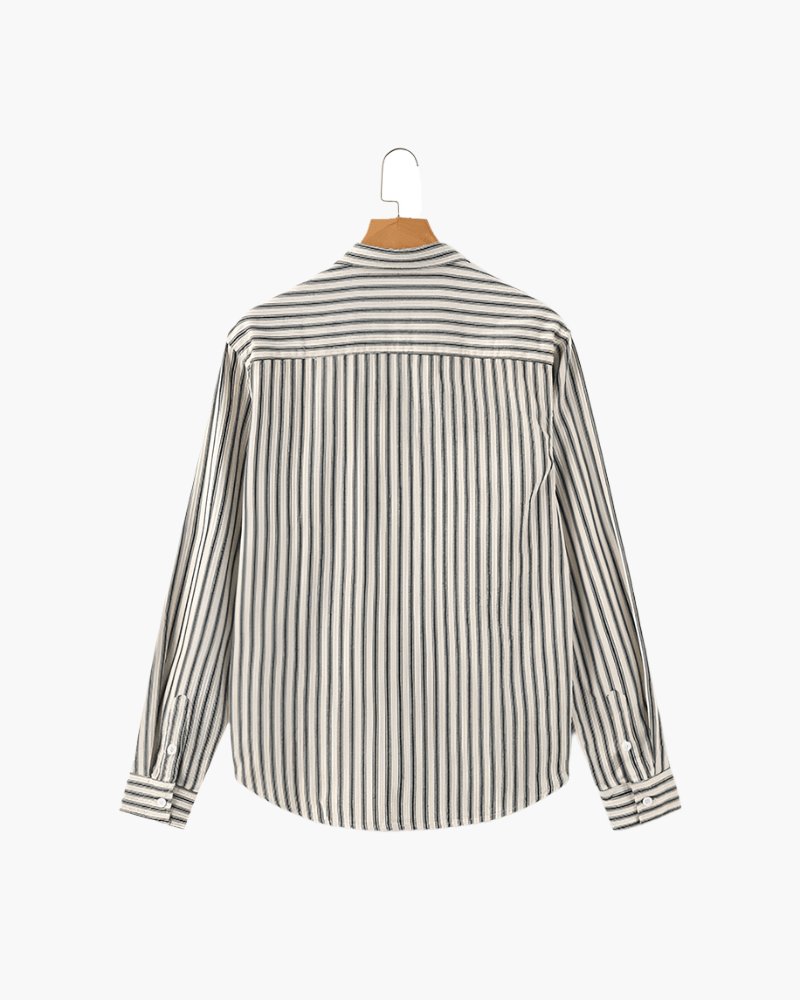ÉLAN STRIPED SHIRT