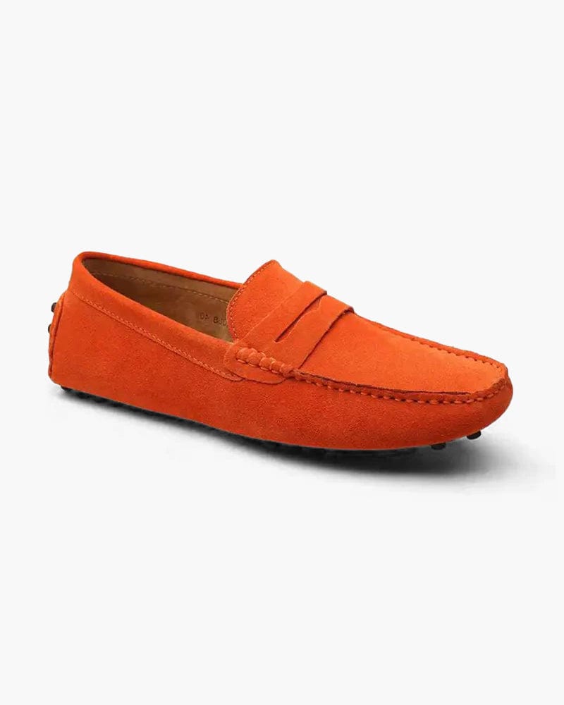 SKAGEN HANDSEWN CALF SUEDE LOAFERS