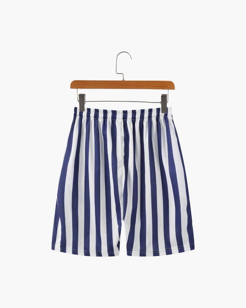 OBAN STRIPED SWIM SHORTS