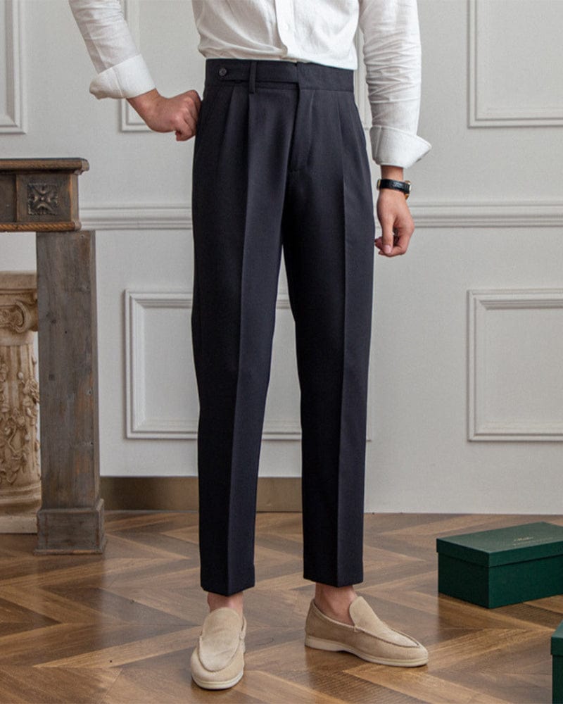 BRERA SILK-COTTON TROUSERS