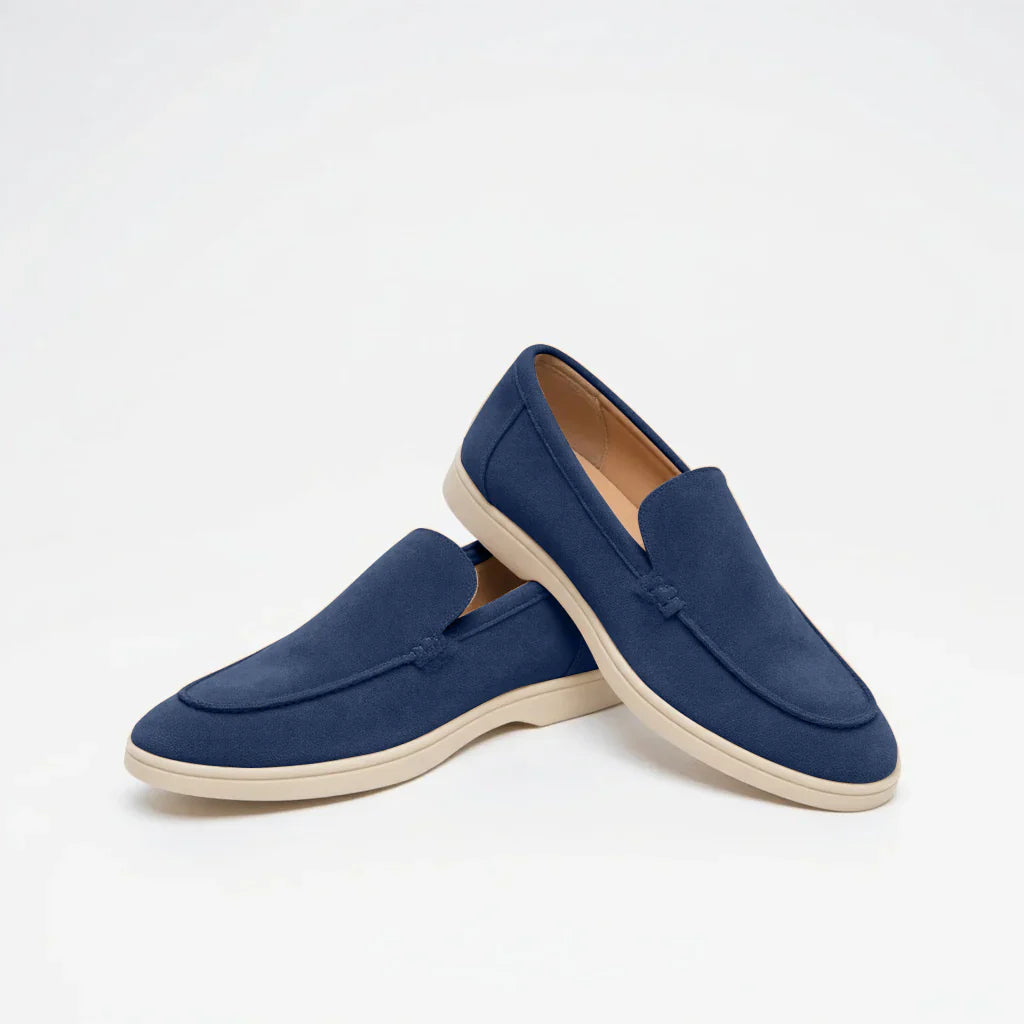 MONACO OLD MONEY SUEDE LOAFERS