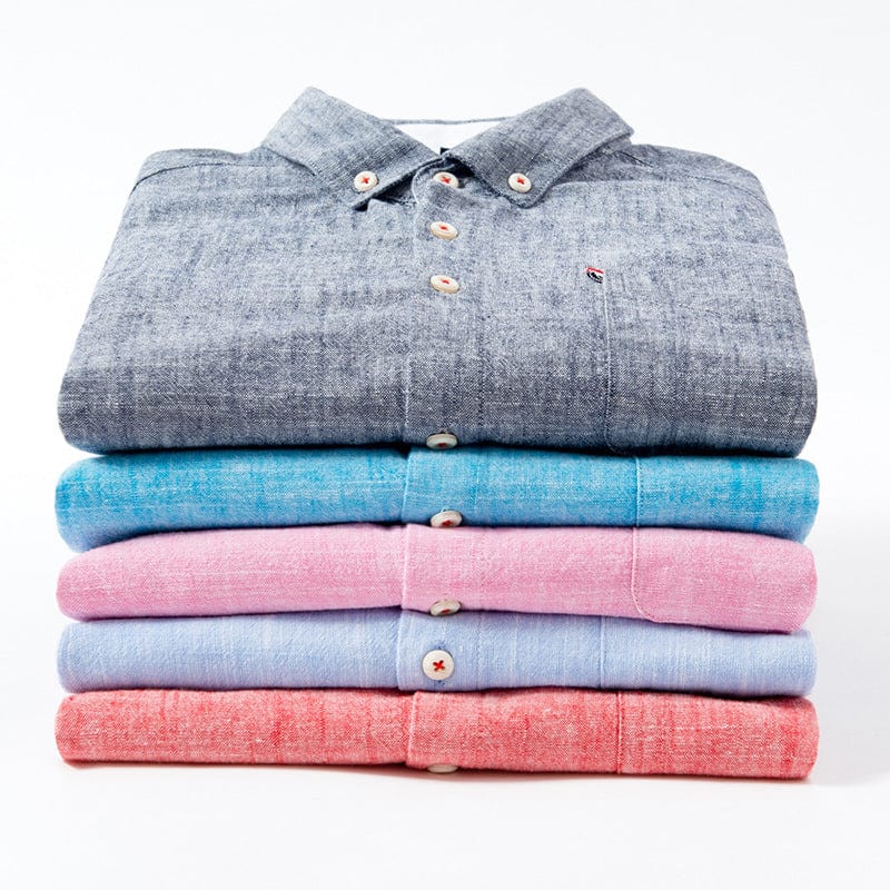SAINTLY COASTAL LINEN SHIRT