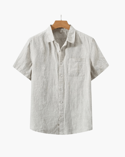 CAMISA DE LINHO MERIDIAN MEDITERRÂNICA
