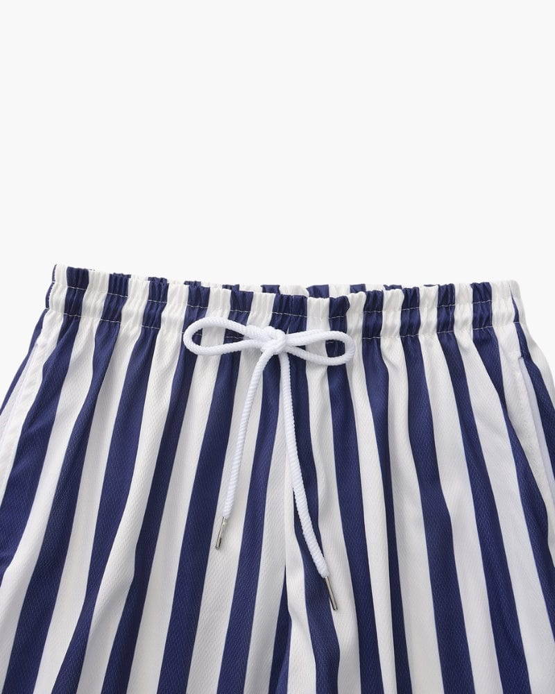 OBAN STRIPED SWIM SHORTS