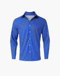 ORIGINE STRIPED COMPOSURE COTTON SHIRT