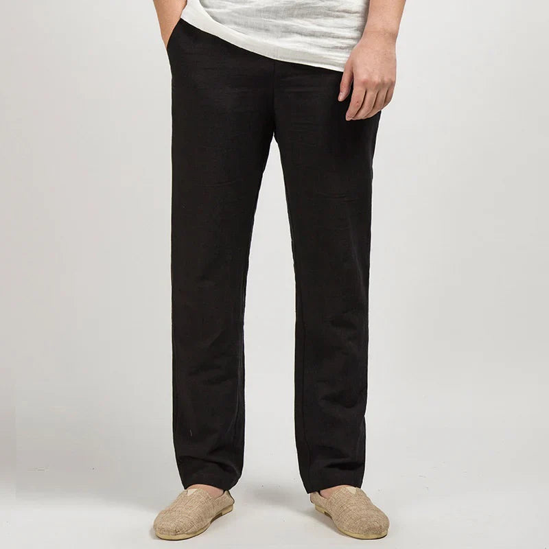 LUDOVISI PURE LINEN TROUSERS