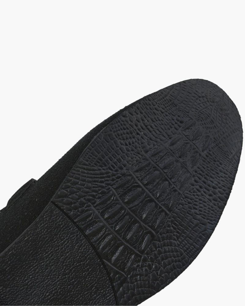 BAYVAULT CALF SUEDE CITY LOAFERS