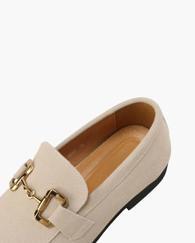 BAYVAULT CALF SUEDE CITY LOAFERS