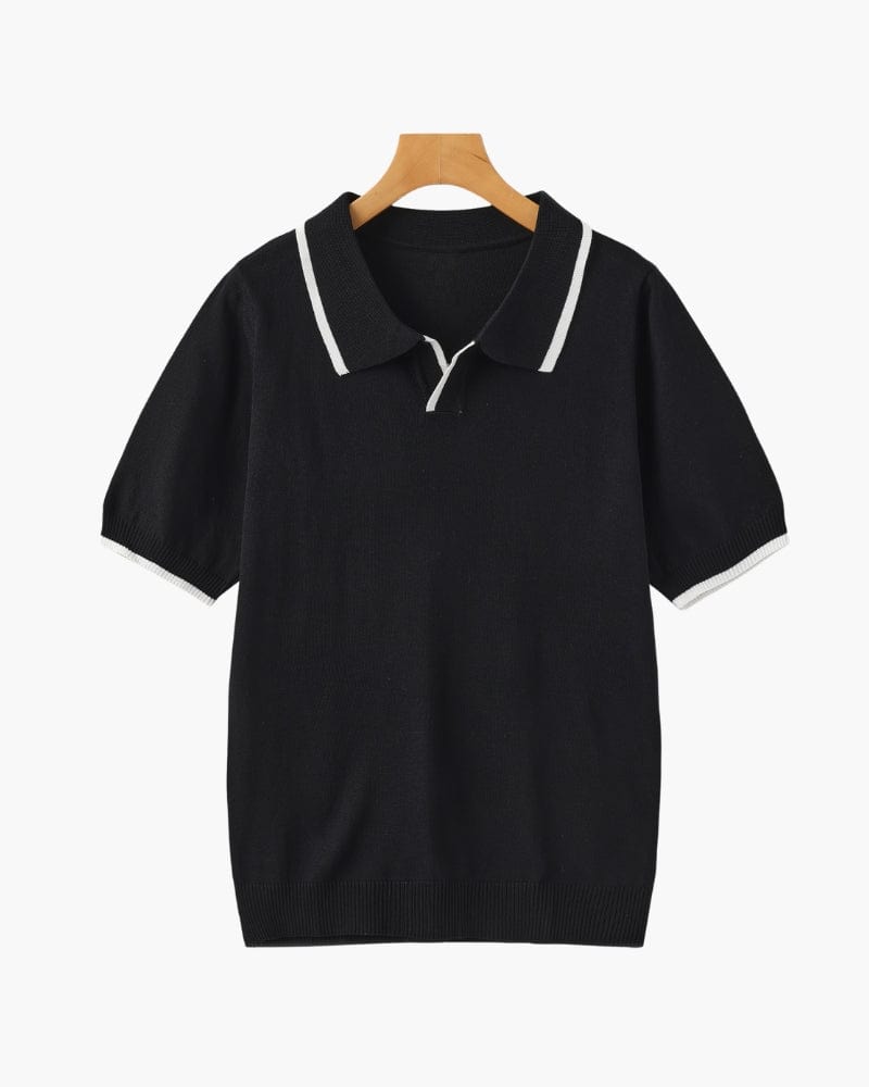 CIVIL NAVY KNIT POLO