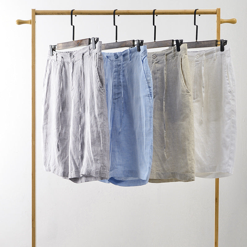 GLENBROOK LINEN SHORTS