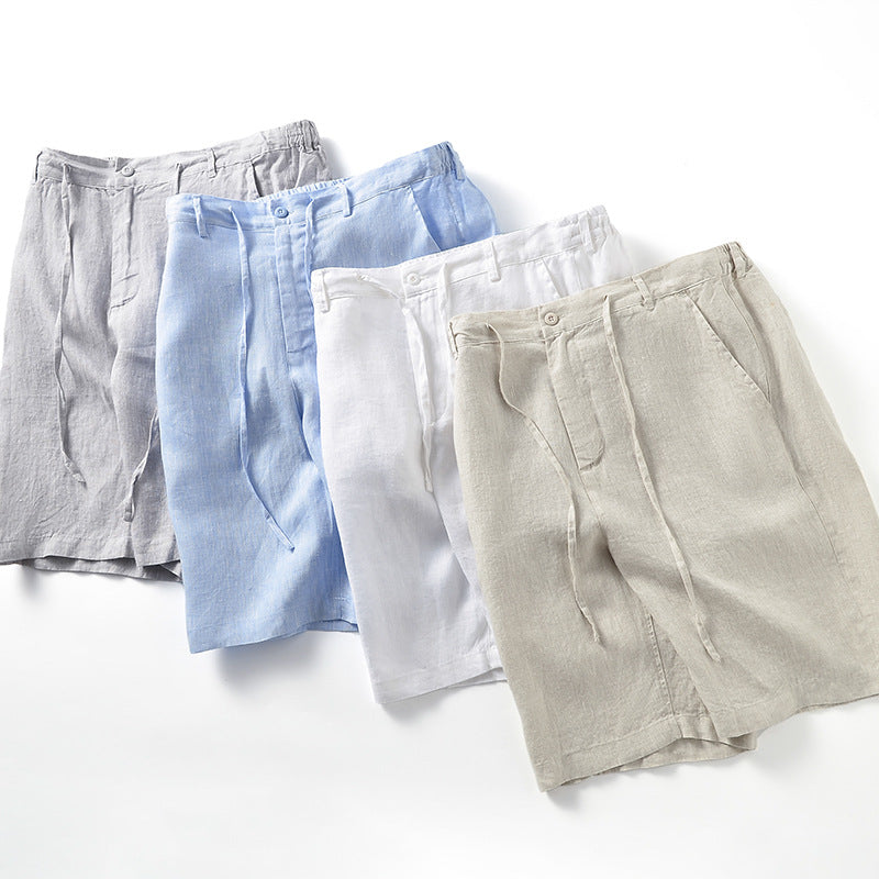 GLENBROOK LINEN SHORTS