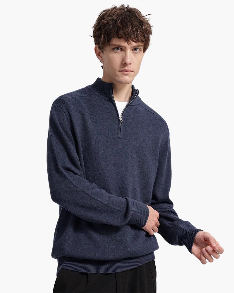 HAVANA MERINO HALF ZIP