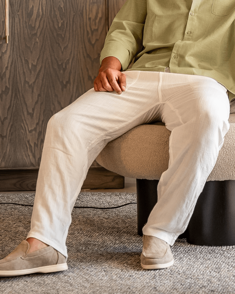 PRATI RELAXED LINEN TROUSERS