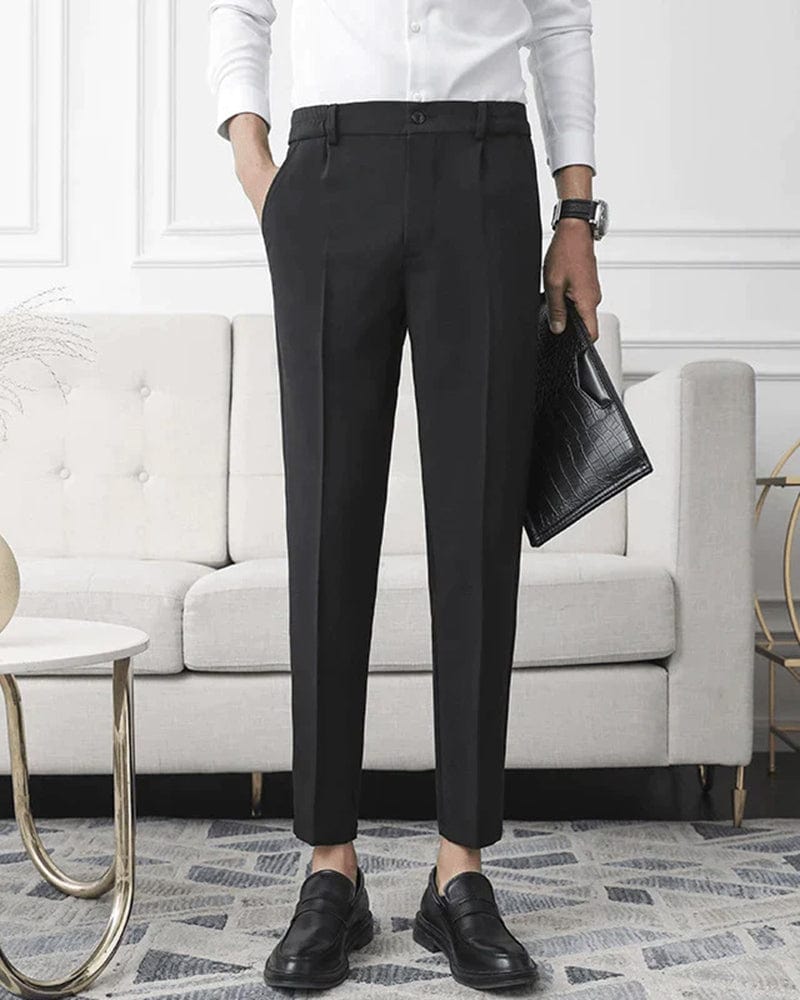 AURELIA TAPERED COTTON TROUSERS