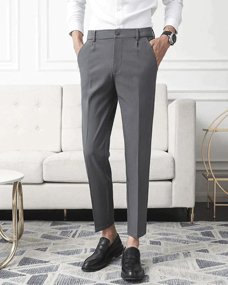 AURELIA TAPERED COTTON TROUSERS